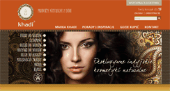 Desktop Screenshot of khadi.pl